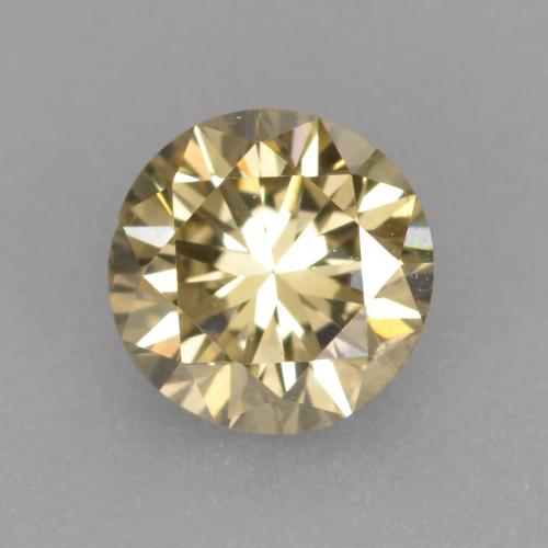 Cognac Diamond Gem - 0.3ct Diamond-Cut (ID: 564611)