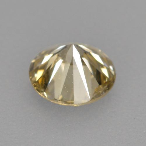 Diamond Gemstone in 4.2 mm Size for Sale, Diamond Stone in Cognac Color