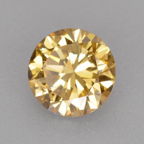 champagne Diamante Gem - 0.3ct Taglio brillante (ID: 564614)