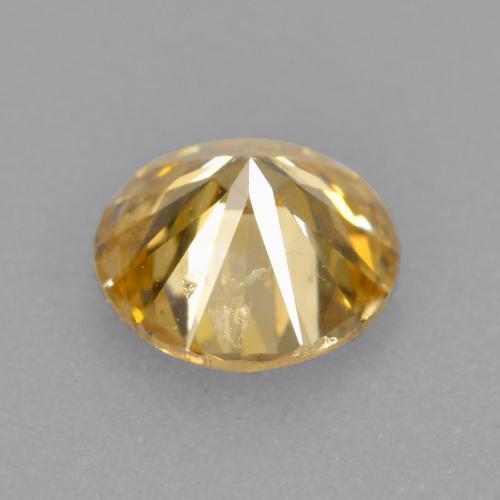 Diamond Gemstone in 4.3 mm Size for Sale, Diamond Stone in champagne Color