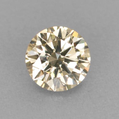 Color champagne Diamante Gem - 0.1ct Taglio brillante (ID: 564621)