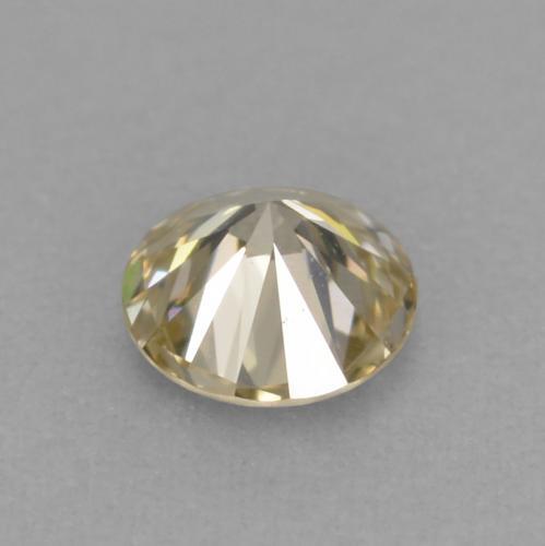 Diamond Gemstone in 3.1 mm Size for Sale, Diamond Stone in Champagne Color