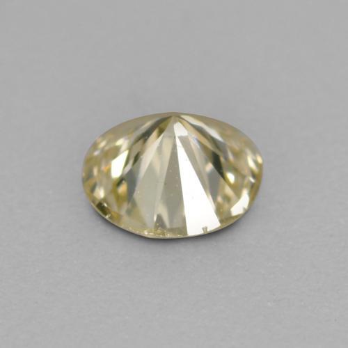Diamond Gemstone in 4 mm (calibrated) Size for Sale, Diamond Stone in Champagne Color