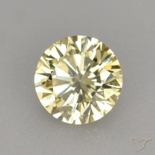 0.33 ct Brown Diamond Stone, Natural Diamond in Diamond-Cut Shape for Sale