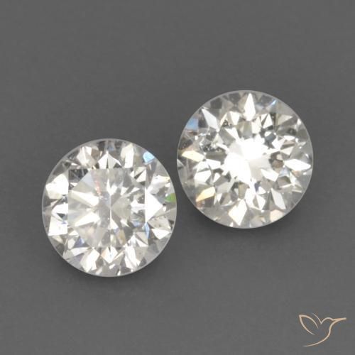 0.19 ctw White Diamond Stones, Natural Diamond in Diamond-Cut Shape for Sale