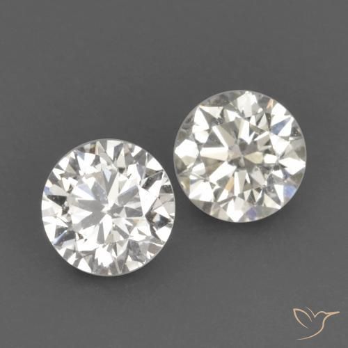 0.18 ctw White Diamond Stones, Natural Diamond in Diamond-Cut Shape for Sale