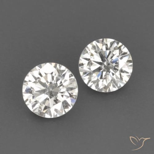 0.14 ctw White Diamond Stones, Natural Diamond in Diamond-Cut Shape for Sale