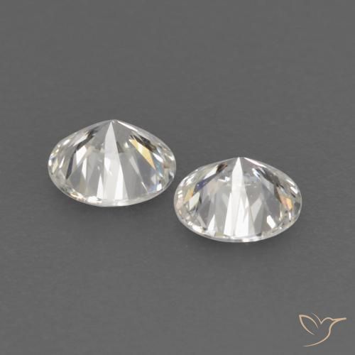 Diamond Gemstones in 2.7 mm (calibrated) Size for Sale, Diamond Stones in H Color