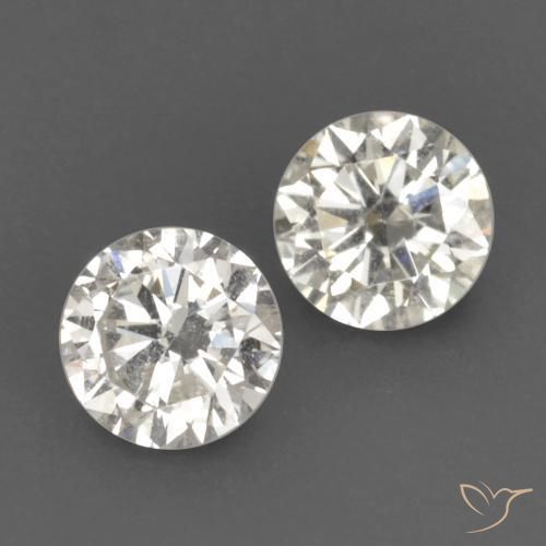 0.21 ctw White Diamond Stones, Natural Diamond in Diamond-Cut Shape for Sale