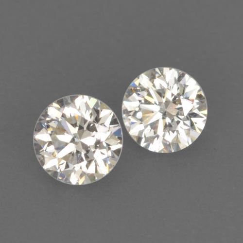 0.17 ctw White Diamond Stones, Natural Diamond in Diamond-Cut Shape for Sale