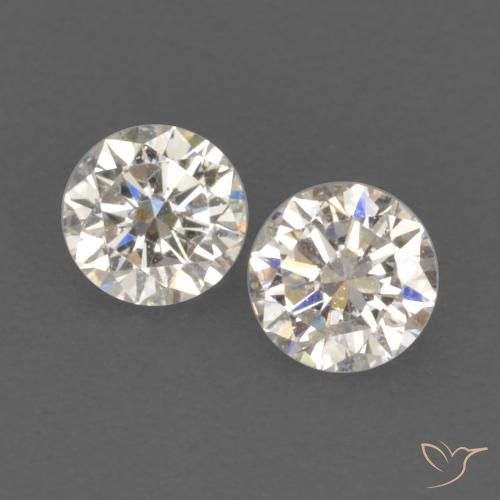 0.15ctw Natural I Diamond, Round, VVS-VS