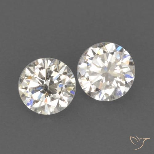 0.15 ctw White Diamond Stones, Natural Diamond in Diamond-Cut Shape for Sale