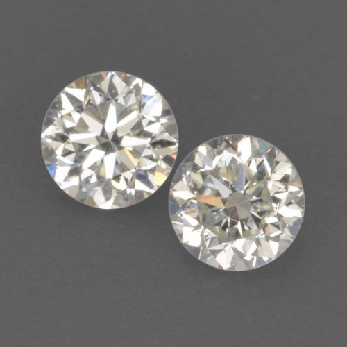 Warmweiß Diamant Edelstein - 0.1ct Diamanten-Schliff (ID: 565093)