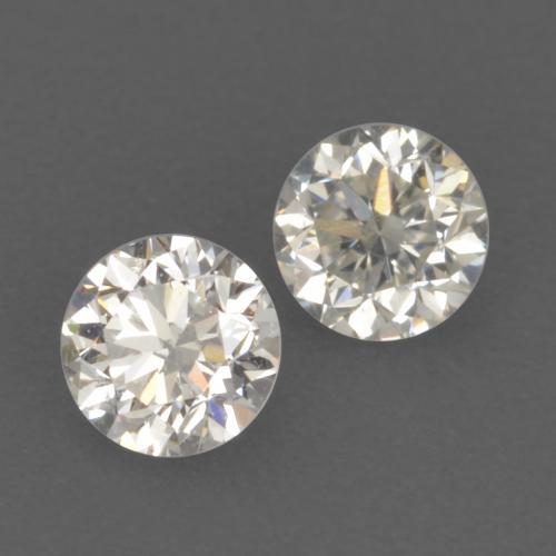 0.22 ctw White Diamond Stones, Natural Diamond in Diamond-Cut Shape for Sale
