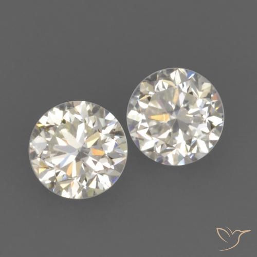 0.20 ctw White Diamond Stones, Natural Diamond in Diamond-Cut Shape for Sale