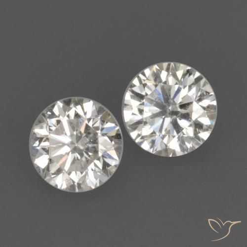 0.18 ctw White Diamond Stones, Natural Diamond in Diamond-Cut Shape for Sale