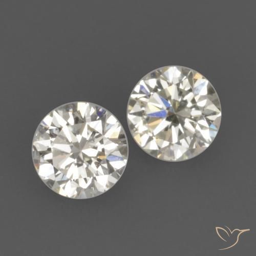 0.16 ctw White Diamond Stones, Natural Diamond in Diamond-Cut Shape for Sale
