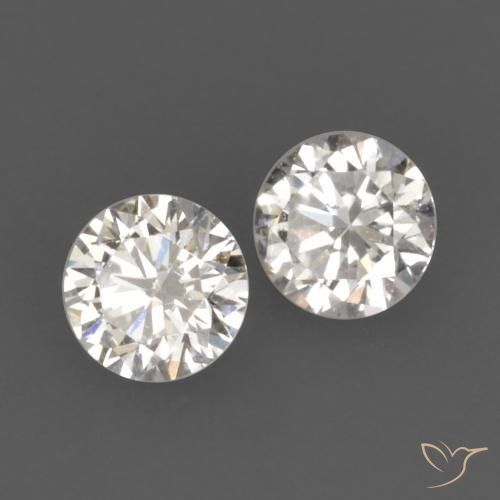 0.16 ctw White Diamond Stones, Natural Diamond in Diamond-Cut Shape for Sale