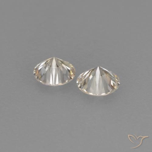 Diamond Gemstones in 2.8 mm (calibrated) Size for Sale, Diamond Stones in K Color