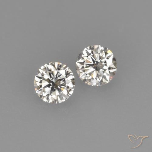 0.14 ctw White Diamond Stones, Natural Diamond in Diamond-Cut Shape for Sale