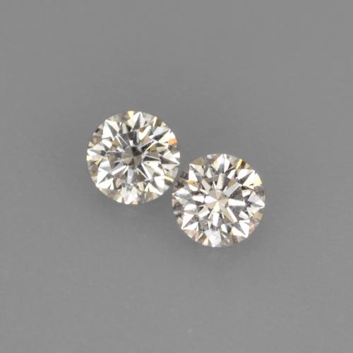 Warm White Diamond Gem - 0.1ct Diamond-Cut (ID: 565105)