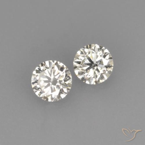 0.18 ctw White Diamond Stones, Natural Diamond in Diamond-Cut Shape for Sale