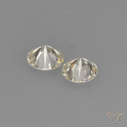 Diamond Gemstones in 2.9 mm (calibrated) Size for Sale, Diamond Stones in K Color