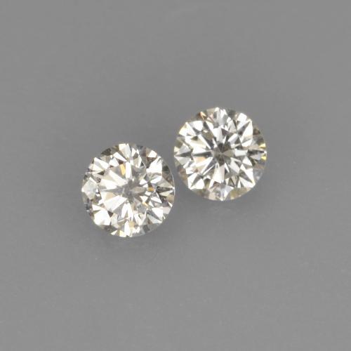 0.13 ctw White Diamond Stones, Natural Diamond in Diamond-Cut Shape for Sale