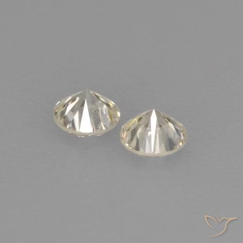 Diamond Gemstones in 2.7 mm (calibrated) Size for Sale, Diamond Stones in L Color