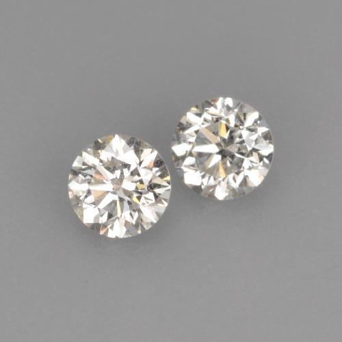 0.22 ctw White Diamond Stones, Natural Diamond in Diamond-Cut Shape for Sale