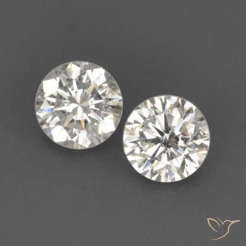 0.15 ctw White Diamond Stones, Natural Diamond in Diamond-Cut Shape for Sale