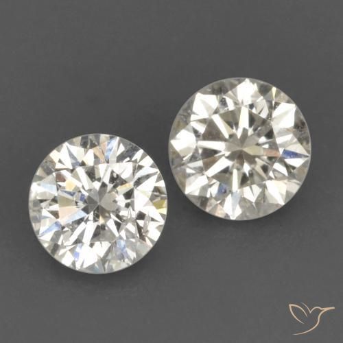 0.22 ctw White Diamond Stones, Natural Diamond in Diamond-Cut Shape for Sale