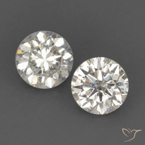 0.21 ct White Diamond, 3 mm Diamond Cut From India, Photo A