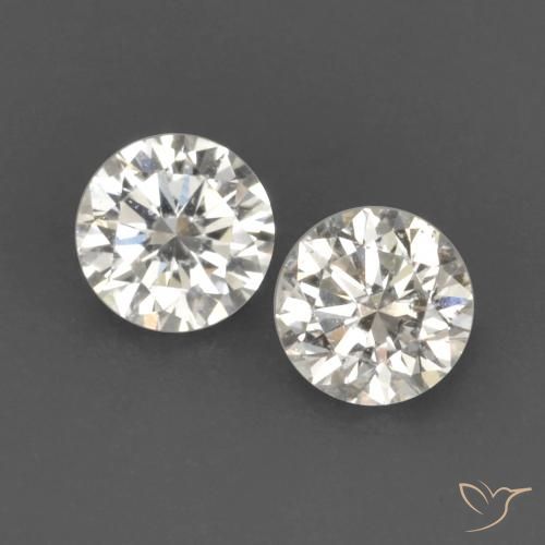 0.15 ctw White Diamond Stones, Natural Diamond in Diamond-Cut Shape for Sale
