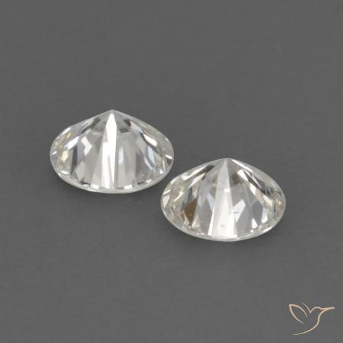 Diamond Gemstones in 2.7 mm (calibrated) Size for Sale, Diamond Stones in J Color