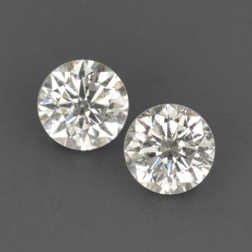 Blanc chaud Diamant gemme - 0.1ct Diamant de coupe (ID: 565132)