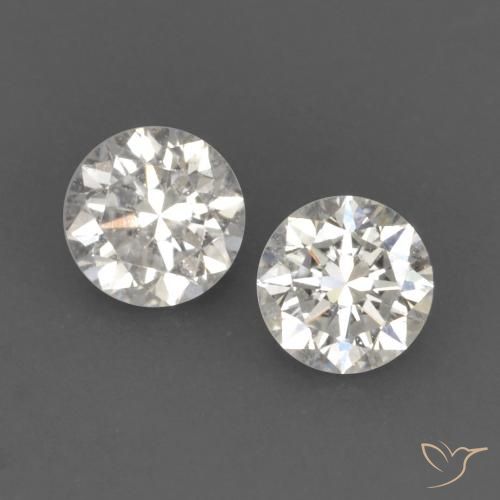 0.15 ctw White Diamond Stones, Natural Diamond in Diamond-Cut Shape for Sale