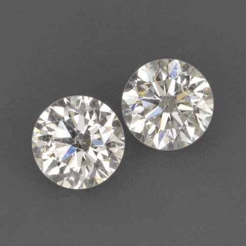 Warm White Diamond Gem - 0.1ct Diamond-Cut (ID: 565136)