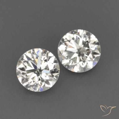0.17 ctw White Diamond Stones, Natural Diamond in Diamond-Cut Shape for Sale