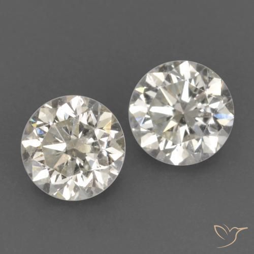 0.23 ctw White Diamond Stones, Natural Diamond in Diamond-Cut Shape for Sale