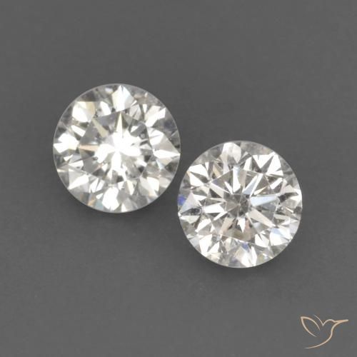 0.15 ctw White Diamond Stones, Natural Diamond in Diamond-Cut Shape for Sale