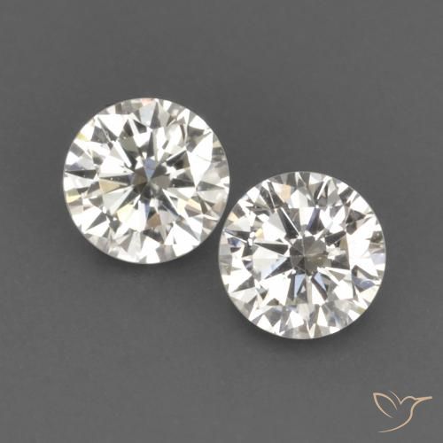 0.17ctw Natural I Diamond, Round, VVS-VS