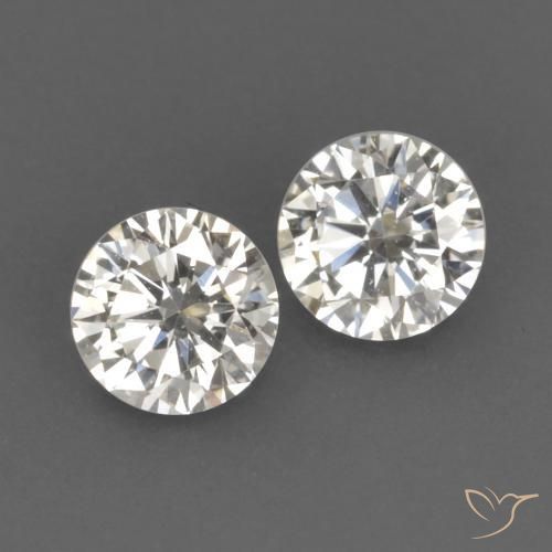 0.17 ctw White Diamond Stones, Natural Diamond in Diamond-Cut Shape for Sale