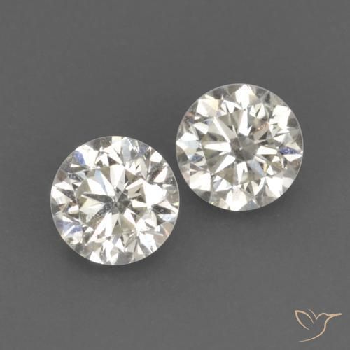 0.17 ctw White Diamond Stones, Natural Diamond in Diamond-Cut Shape for Sale