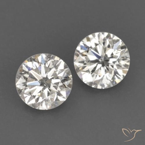 0.18 ctw White Diamond Stones, Natural Diamond in Diamond-Cut Shape for Sale