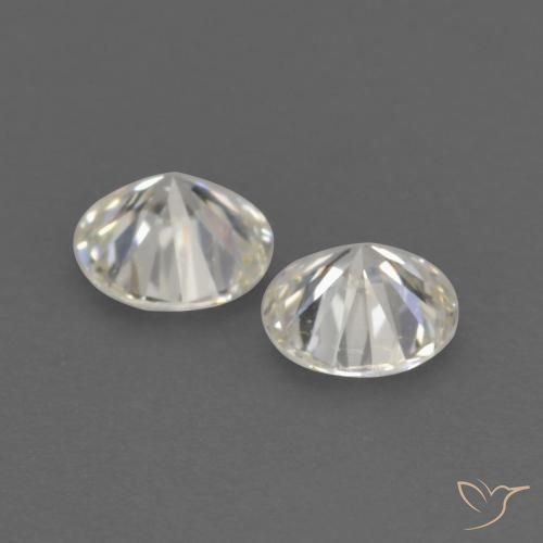 Diamond Gemstones in 2.7 mm (calibrated) Size for Sale, Diamond Stones in H Color