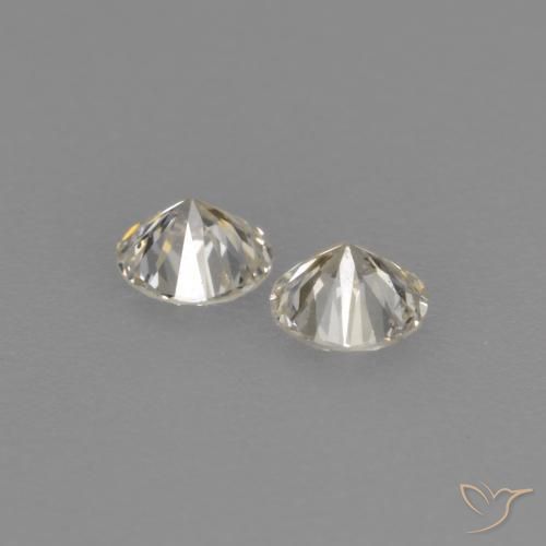 Diamond Gemstones in 2.9 mm (calibrated) Size for Sale, Diamond Stones in J Color