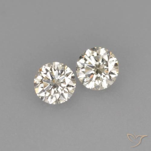 0.16 ctw White Diamond Stones, Natural Diamond in Diamond-Cut Shape for Sale