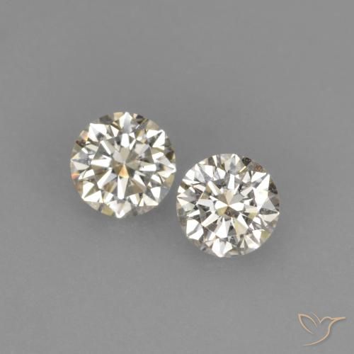 0.2 ct White Diamond, 3 mm Diamond Cut From India, Photo A