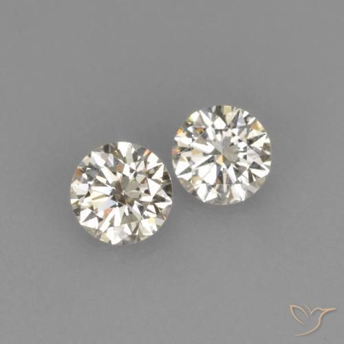 0.20 ctw White Diamond Stones, Natural Diamond in Diamond-Cut Shape for Sale